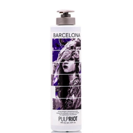 Pulp Riot Barcelona Toning Shampoo for Blond hair(Purple)32oz